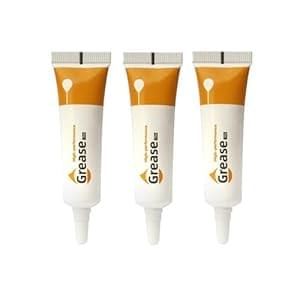 HzdaDeve 3D Drucker Teil Zahnradfett Gleitschiene Schmierfett Optische Achse Schmierfett für Kobra 2 Series/Neptune 4/Ender 3 V3 KE/Ender 3 V3/CR10-SE/Lab X1 P1P P1S A1 Mini (3-Pack)